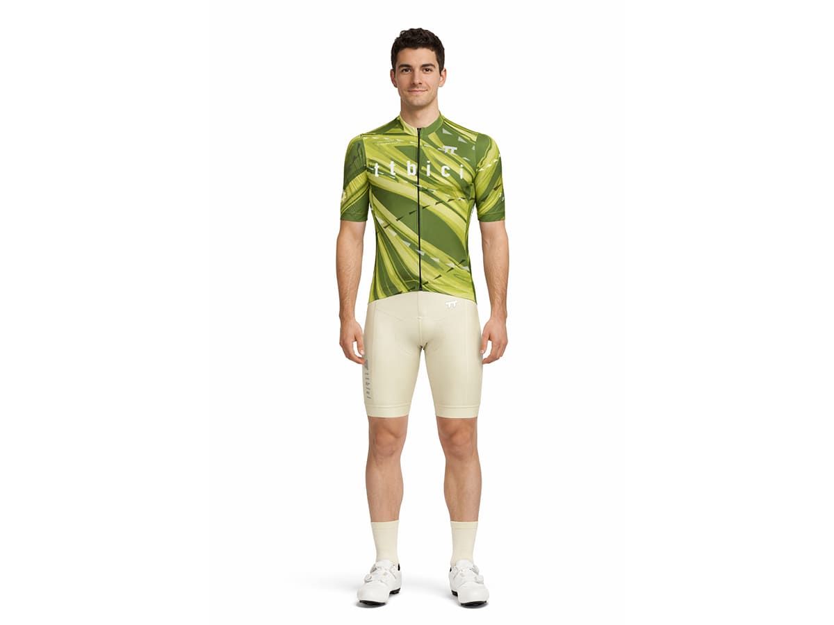 เสื้อจักรยานทีมผ้าน้ำหนักเบาผู้ชาย / สีมายลาร์โกลด์