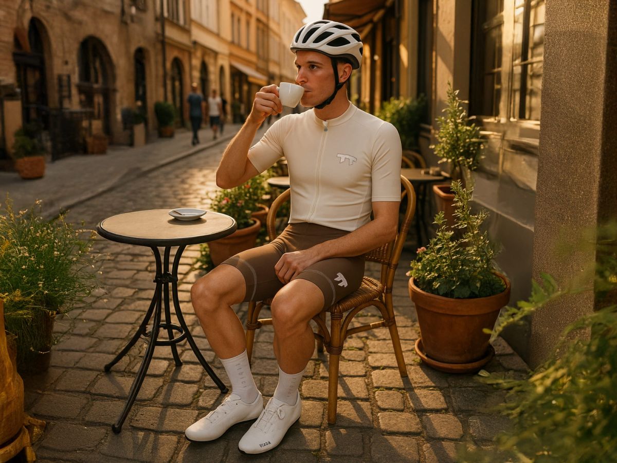 e Line Men's Classic Bib Shorts / Dark Brown