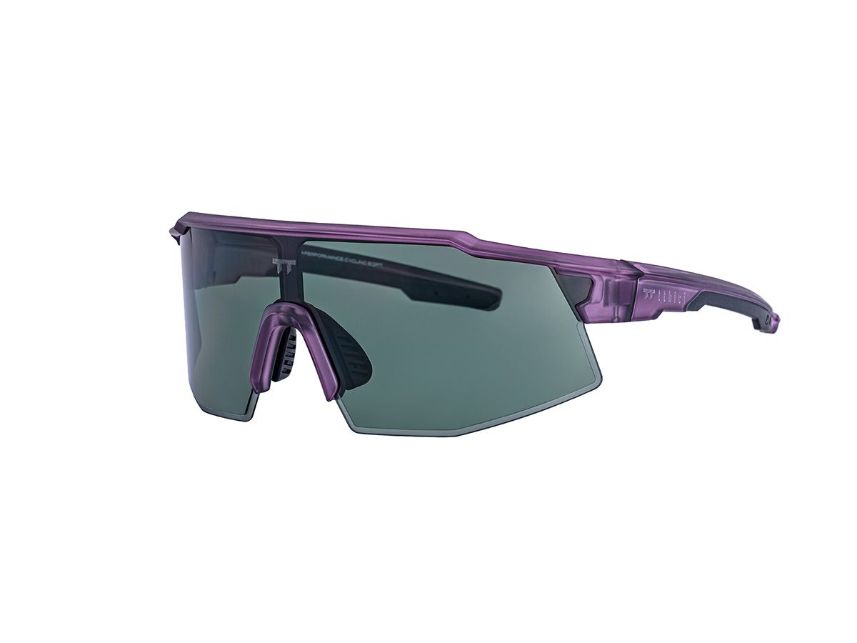 A-2 Performance Sunglasses / Matte Purple / Green Lens (CAT3)