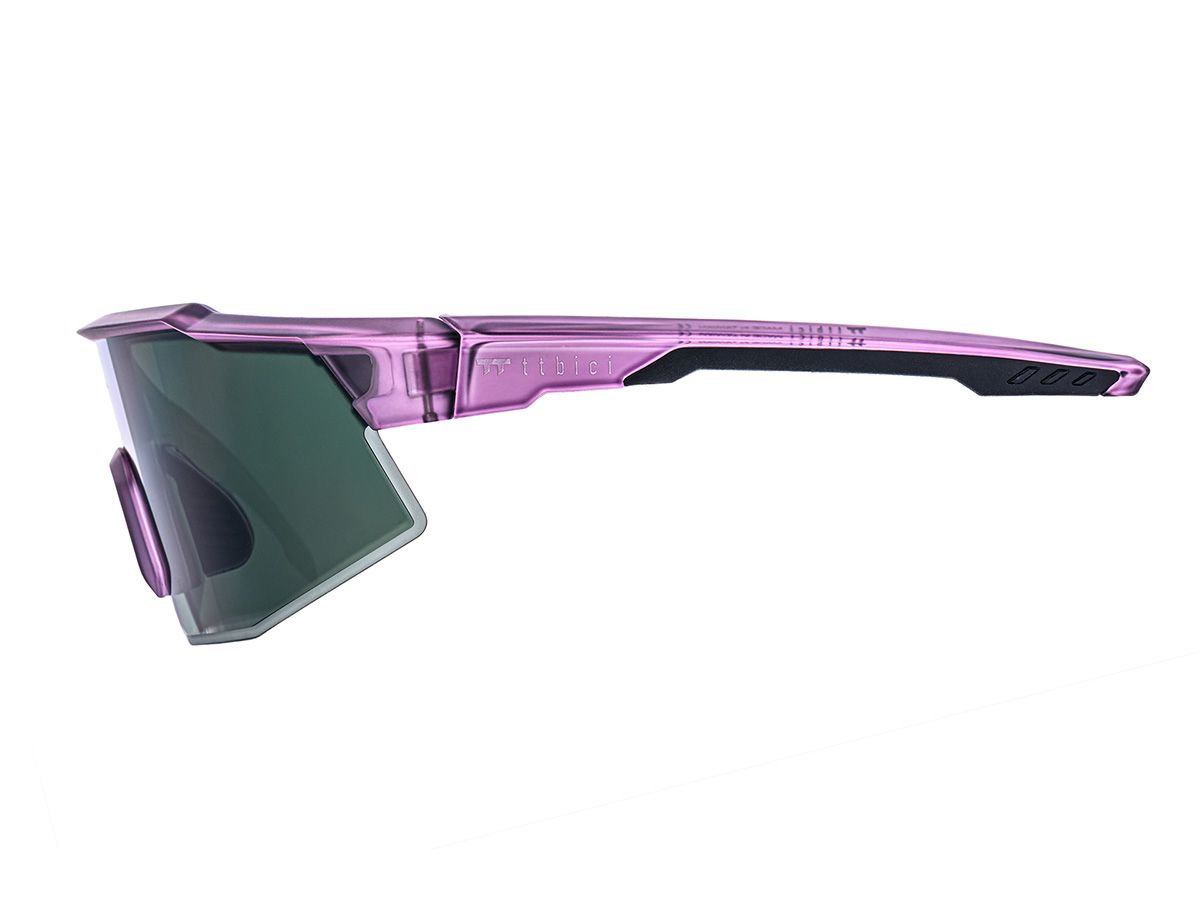 A-2 Performance Sunglasses / Matte Purple / Green Lens (CAT3)