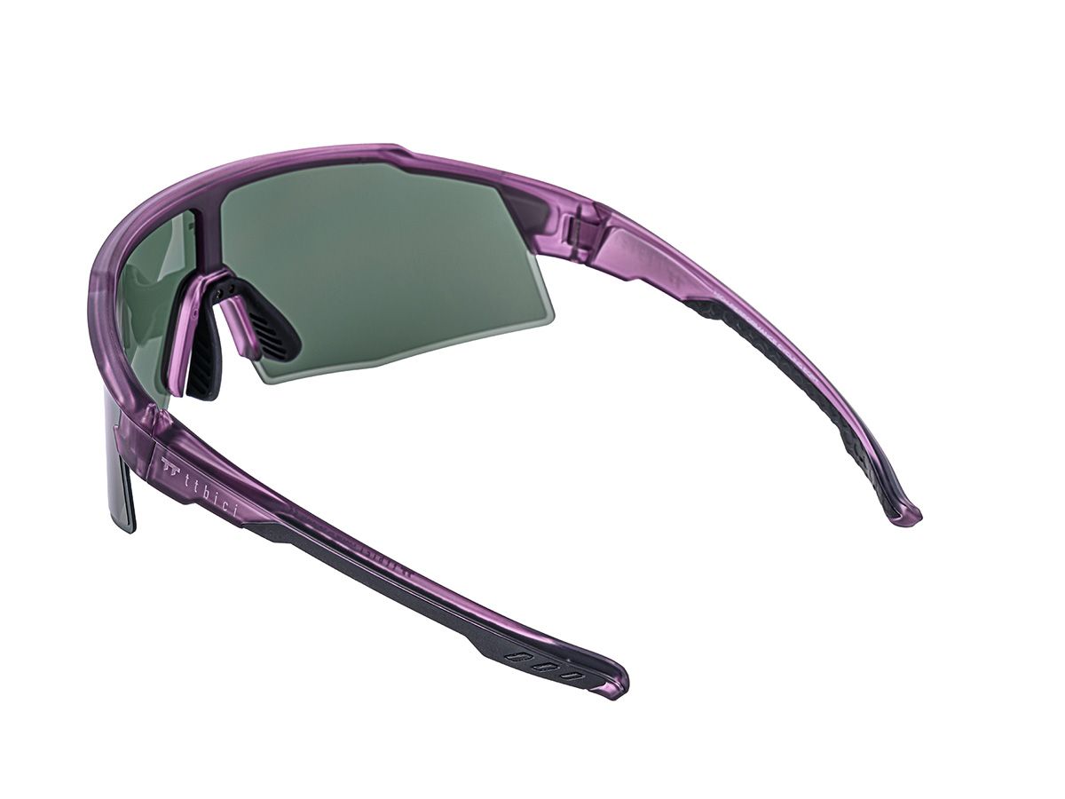 A-2 Performance Sunglasses / Matte Purple / Green Lens (CAT3)