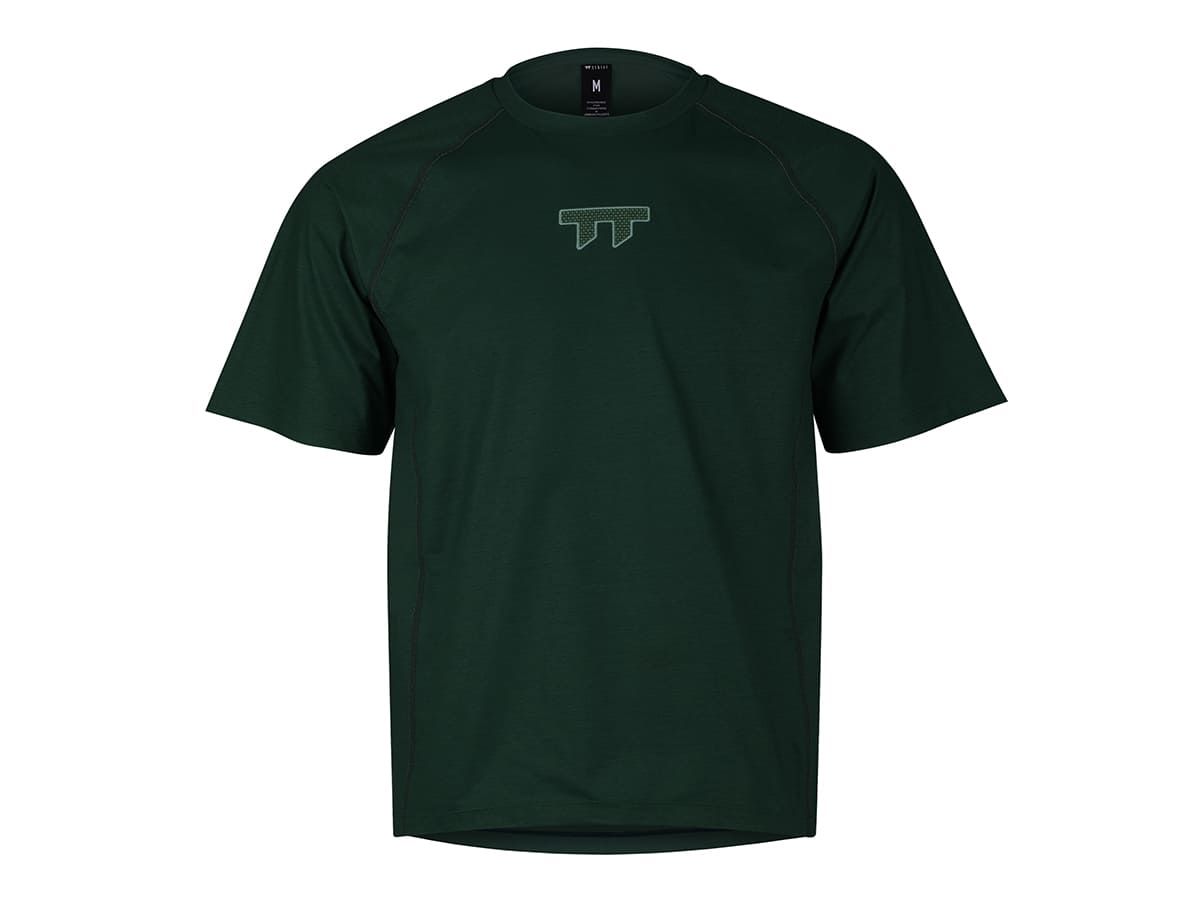 u Line Tech T-shirt / Forest Green