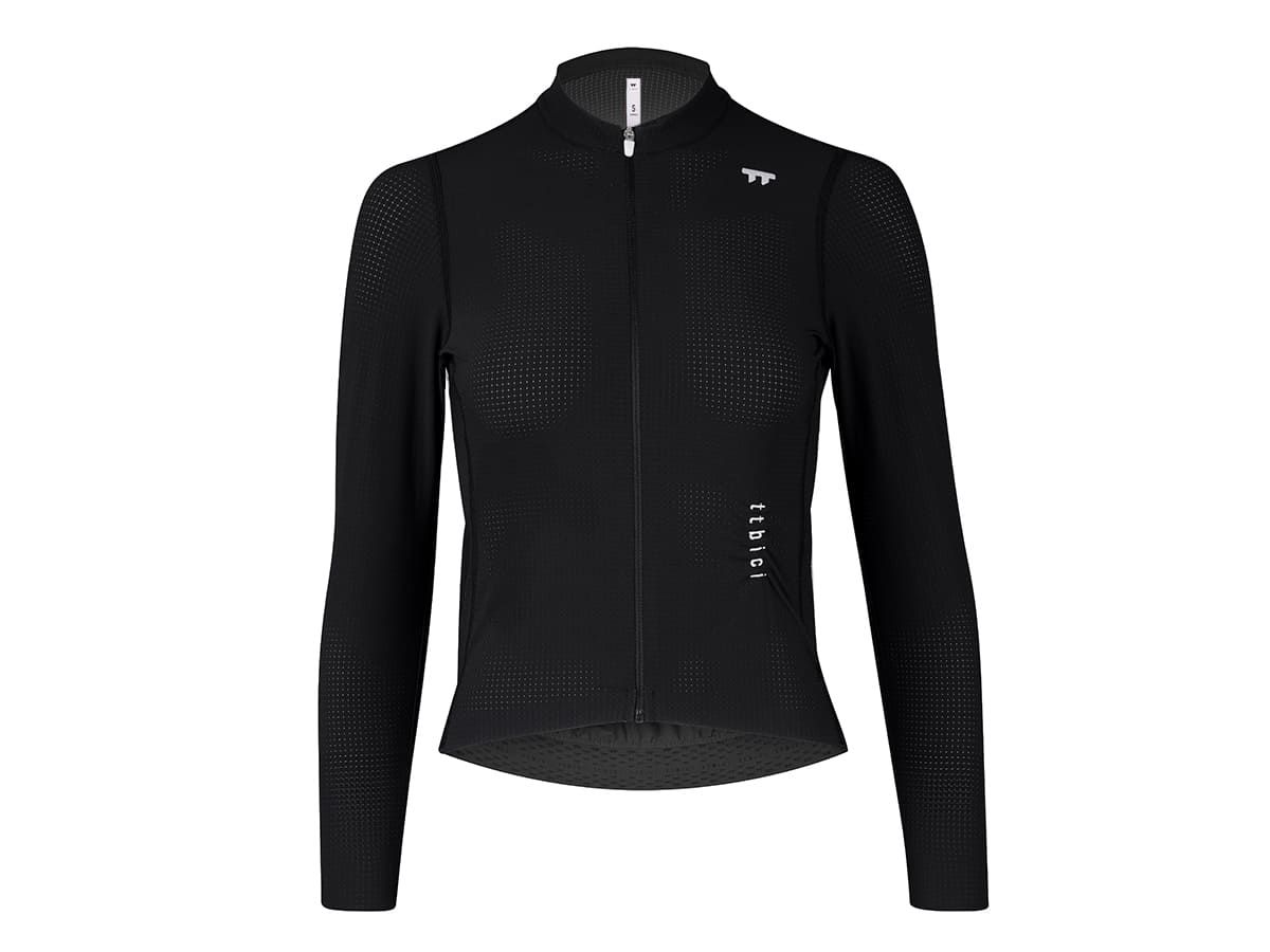 a Line Women's Lightweight LS Jersey 女款輕量長袖車衣 / 黑色