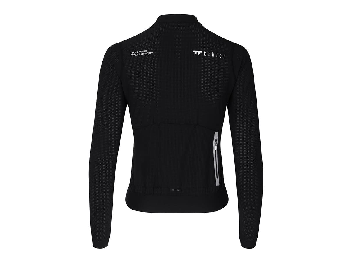 a Line Women's Lightweight LS Jersey 女款輕量長袖車衣 / 黑色