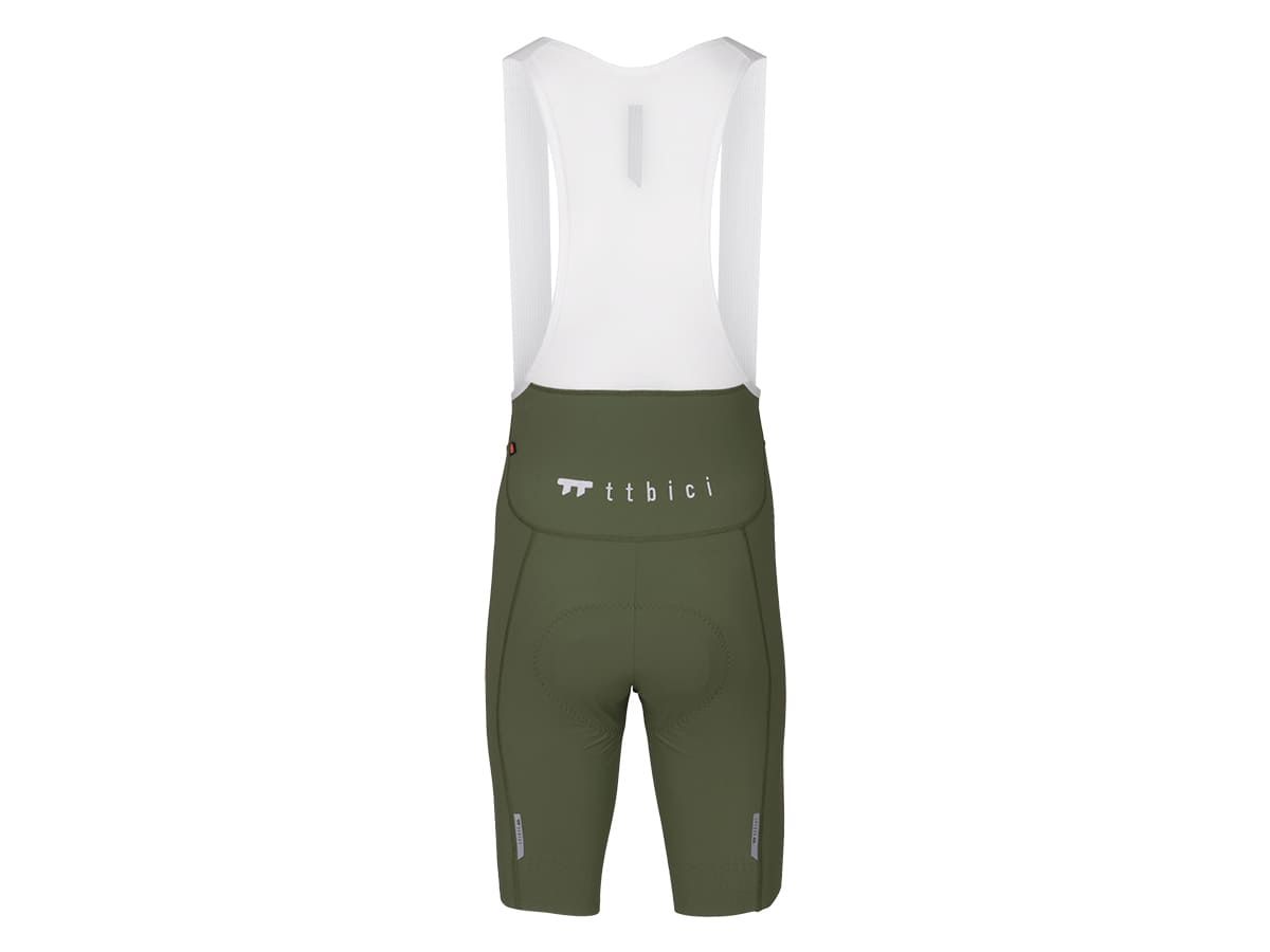 a Line Men's Lightweight Bib Shorts 男款輕量車褲 / 青銅綠