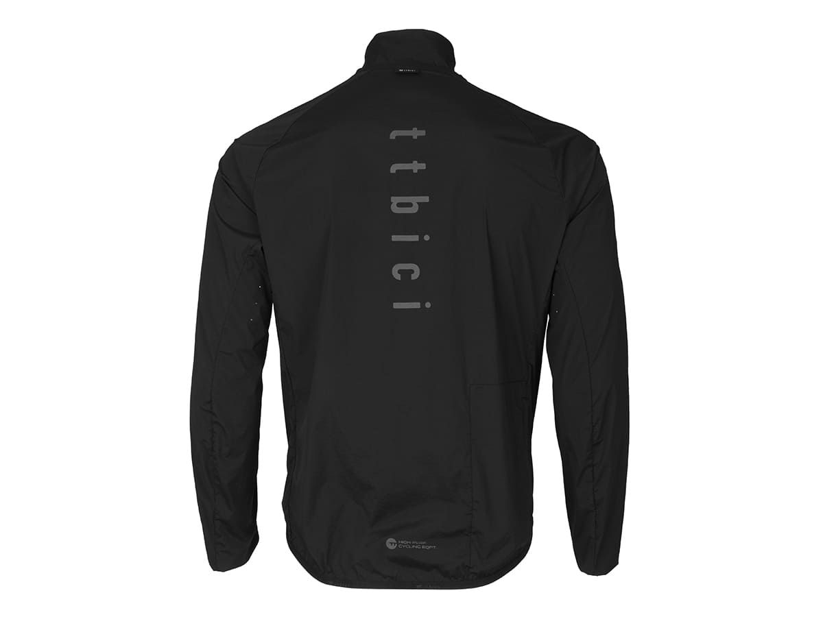 a Line Lightweight Jacket 輕量防風外套 / 黑色
