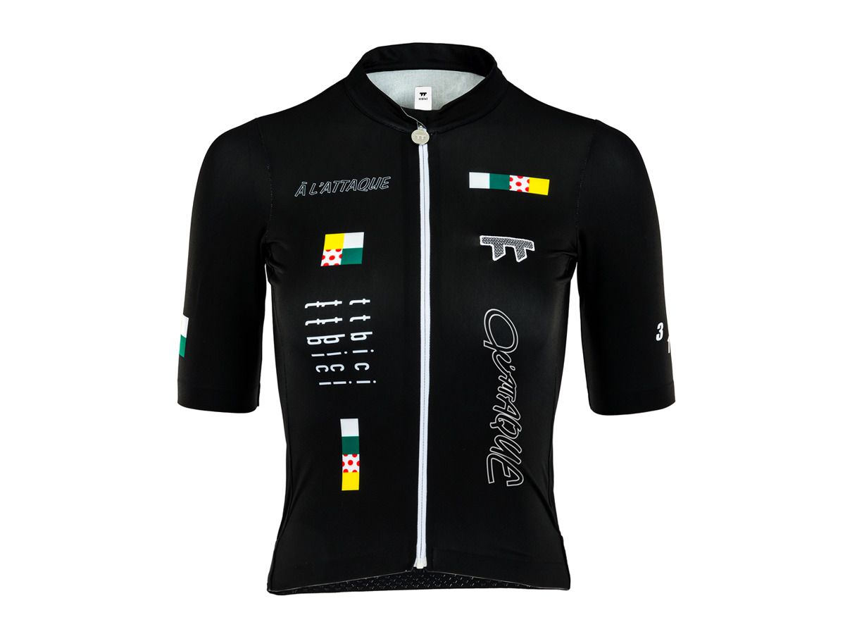 ttbici x TDFSG Woen's Jersey 女款TDFSG聯名車衣 / 黑色