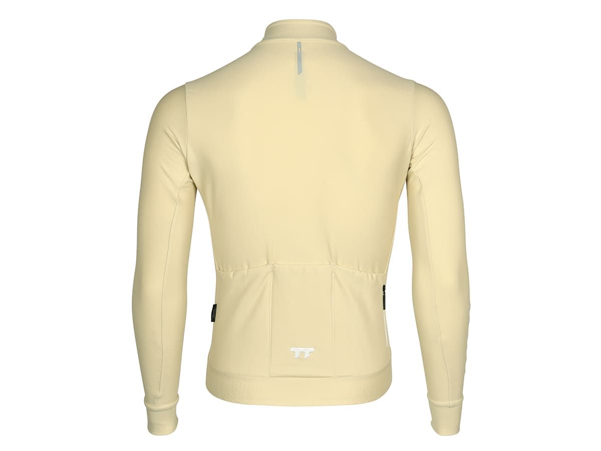 e Line Men's Classic Thermal Ls Jersey 男款經典保暖長袖車衣 / 奶油白