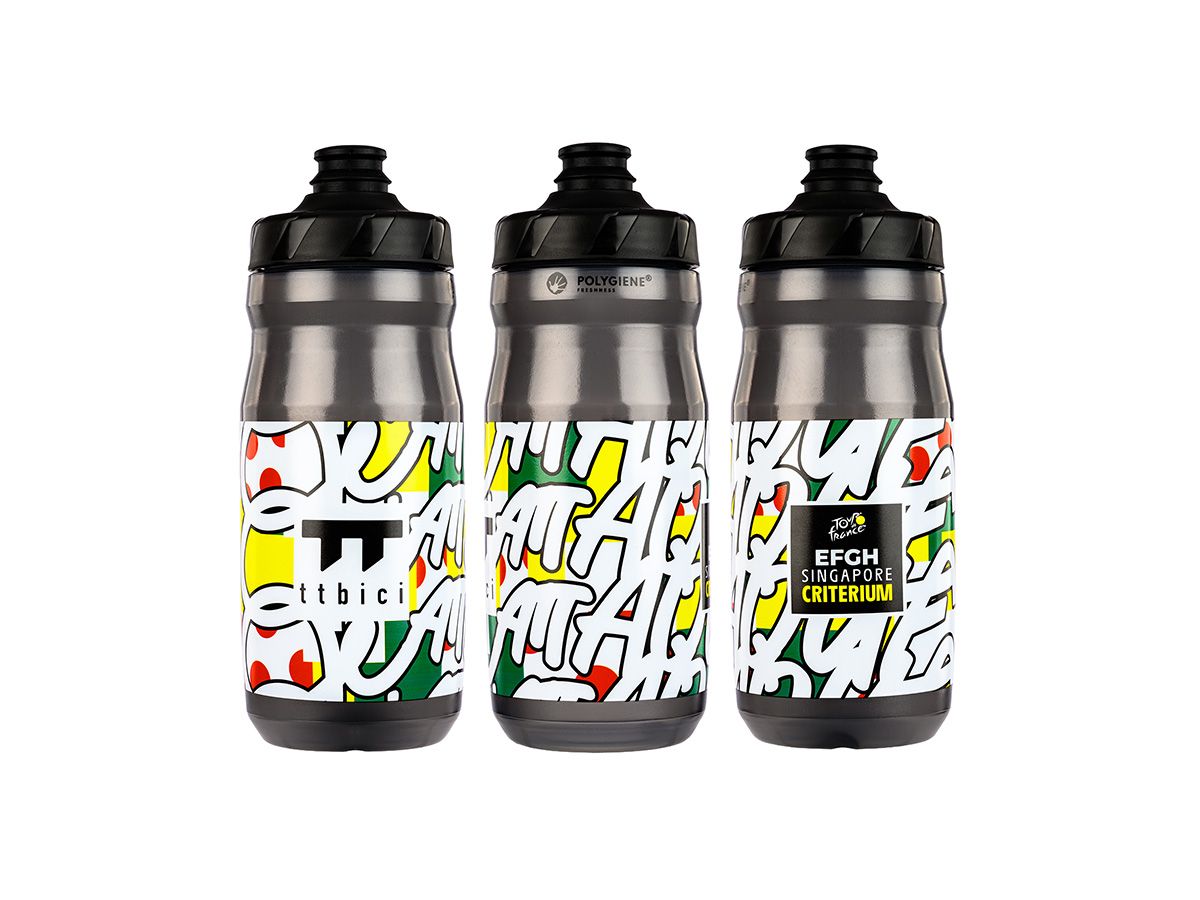 ttbici x TDFSG Water Bottle 600ml TDFSG聯名水壺 / 煙燻黑