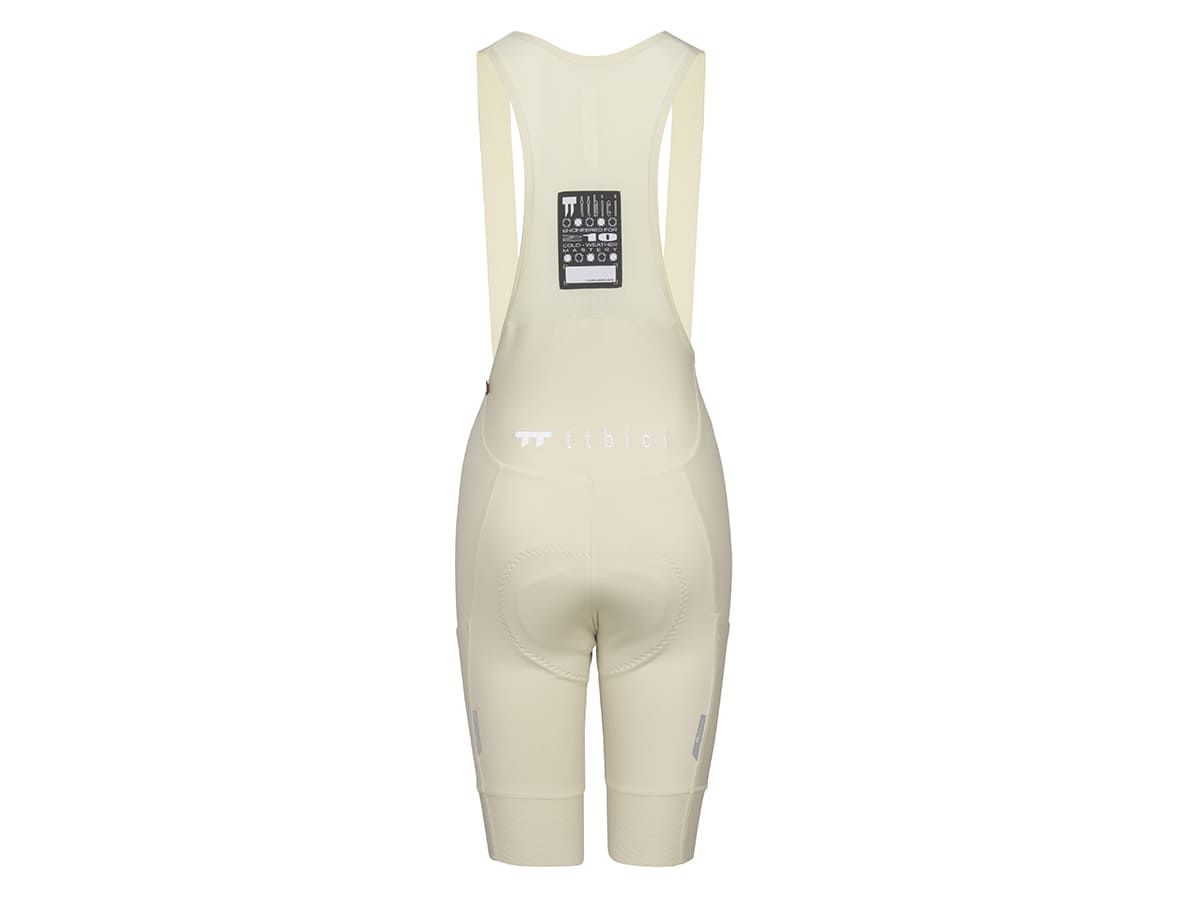 a Line Women's Apex Cargo Bib Shorts / Off White