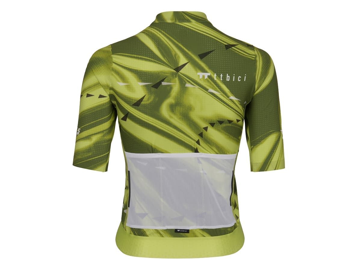 เสื้อจักรยานทีมผ้าน้ำหนักเบาผู้หญิง / สีมายลาร์โกลด์