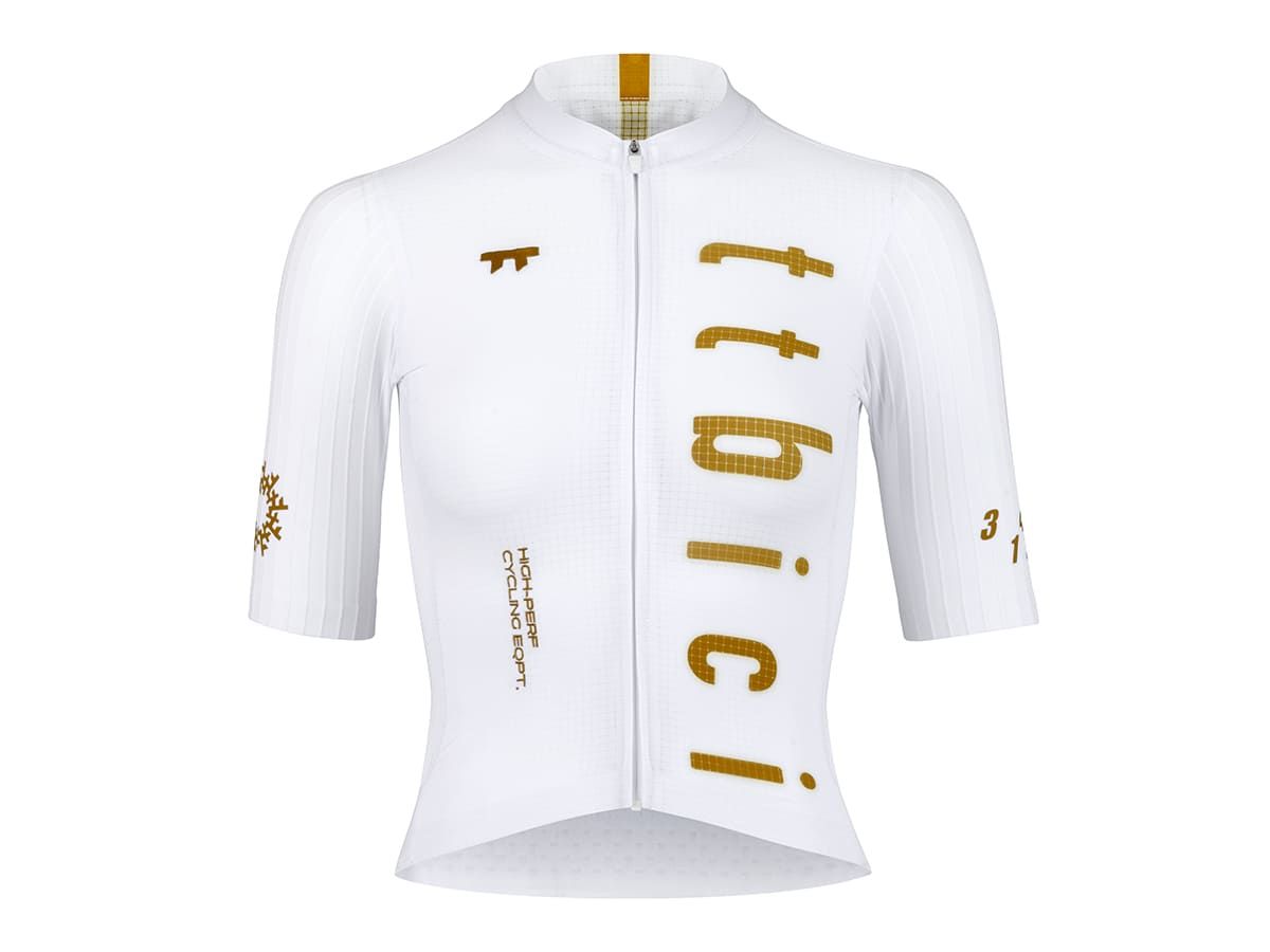 a Line Women's Stay Gold Aero Jersey 女款空力車衣 / 白金