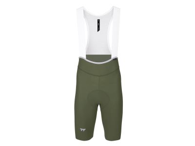 a Line Men's Lightweight Bib Shorts 男款輕量車褲 / 青銅綠