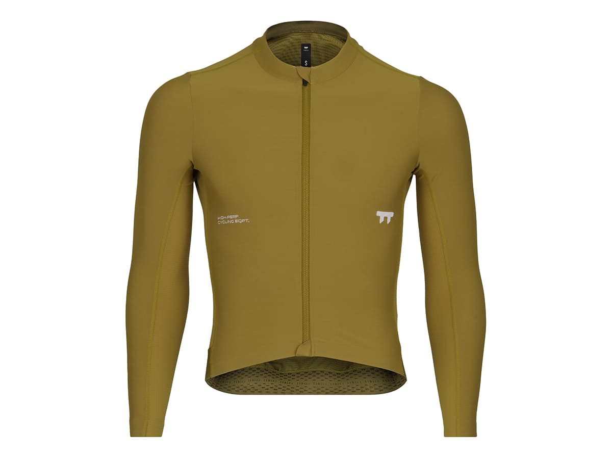 เสื้อจักรยานแขนยาวผู้ชาย รุ่น Altitude / สีบรอนซ์หมอก XS