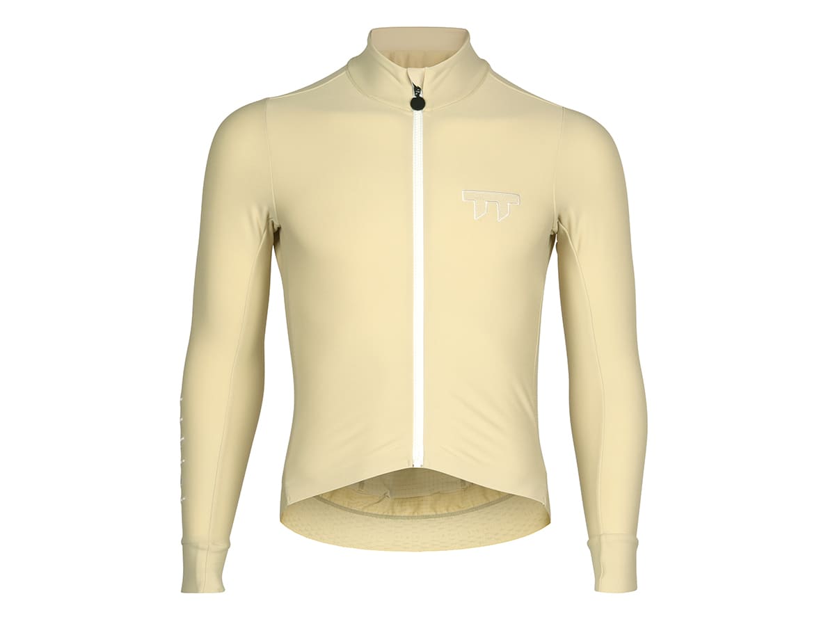 e Line Men's Classic Thermal Ls Jersey 男款經典保暖長袖車衣 / 奶油白 2XL
