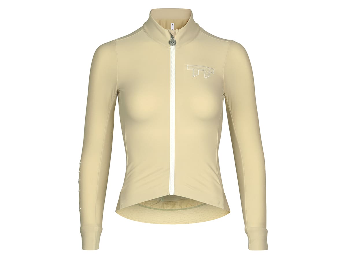 e Line Women's Classic Thermal Ls Jersey 女款經典保暖長袖車衣 / 奶油白 L